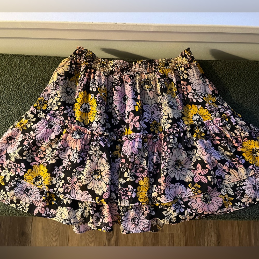 Steve Madden Floral Skirt